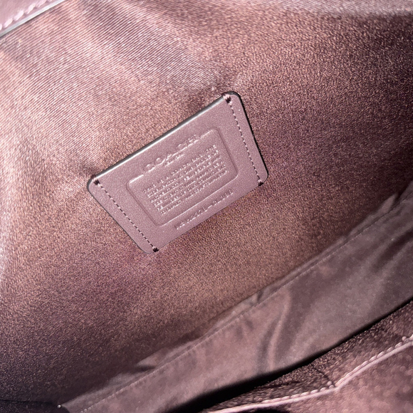 Coach NINA CARRYALL New Black Leather - Picture 8 of 10